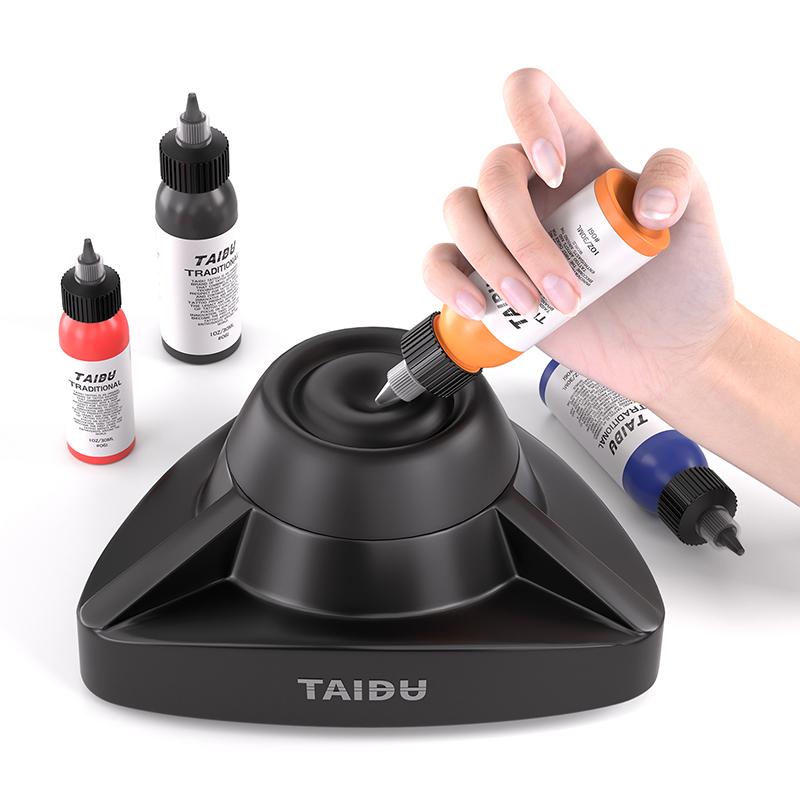 TAIDU Wireless Rechargeable Tattoo Color Mixer Shaker Suction Cup Design Color Shaker For Tattoo Artist Cosmetics