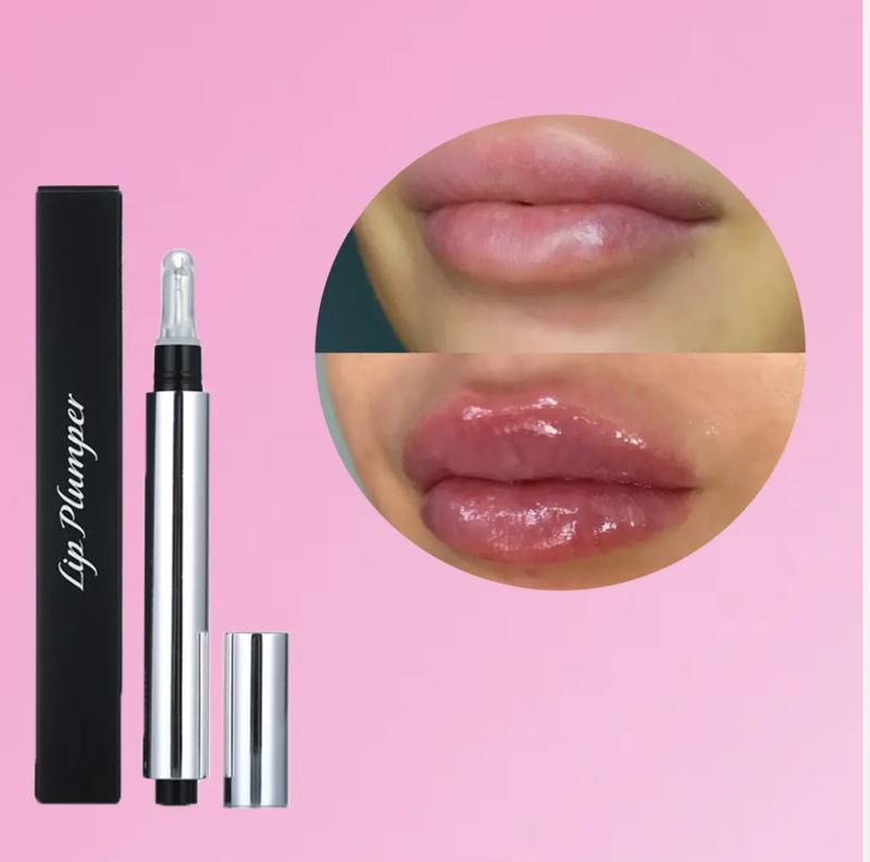 Needless Lip Filler Pen for Makeup Application ND minimal application with Hyaluronic acid for smoothing components. Product best used daily to decrease rinkles and smooth fine lines and discolouration of the lips.