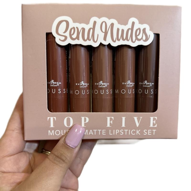 Top Five brown lipsticks (Send Nudes)