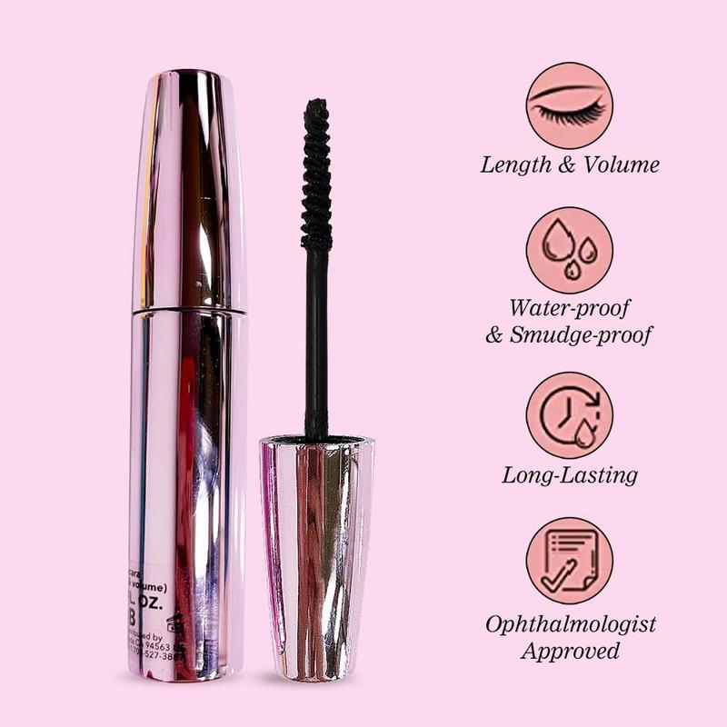 Waterproof Long-lasting Mascara Set, 5 Counts box Natural Curl Eyelashes Mascara, Eyelashes Lengthening Volumizing Defining, Professional Eye Makeup Products