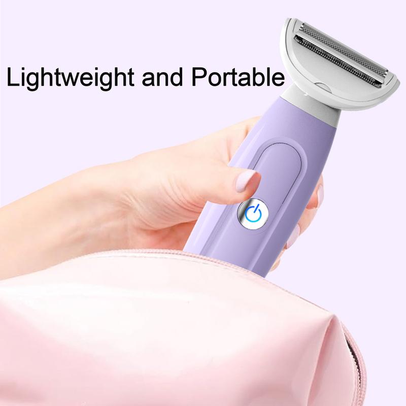 Electric Razors for Women, Rechargeable Multifunction 5 in 1 Electric Shaver Kit for Face Nose Eyebrow Arms Armpit Legs Pubic Area Waterproof Cordless Electric bikini trimmer electric lady