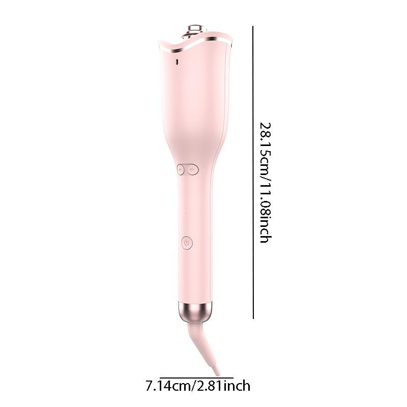 Automatic Rotating Curling Iron, Portable Electric Hair Curler, Negative Ion Curling Iron, Hair Styling Tool for Home & Travel