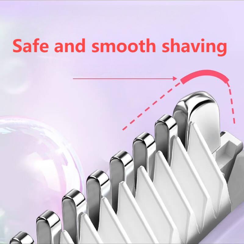 New Women Electric Shaver - Dry Wet Body Shaver Groomer, IPX7 Waterproof, 2-IN-1 Design, Body Hair Trimmer and Facial for the best Christmas Day New Year GiftsHair Remover for Bikini Body