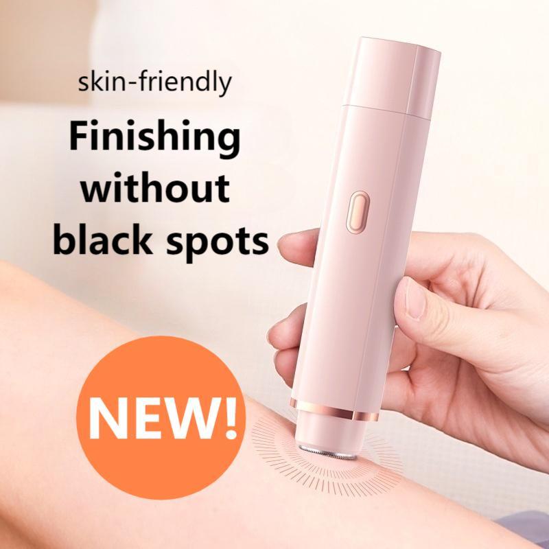 New Women Electric Shaver - Dry Wet Body Shaver Groomer, IPX7 Waterproof, 2-IN-1 Design, Body Hair Trimmer and Facial for the best Christmas Day New Year GiftsHair Remover for Bikini Body