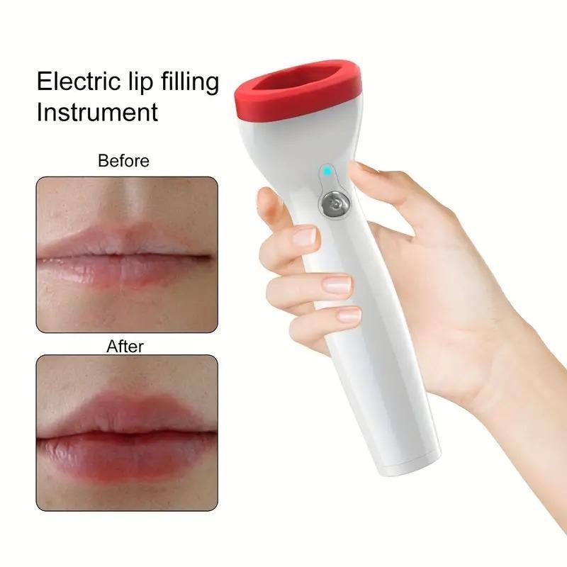 Electric Silicone Lip Plumper, 1 Box Rechargeable Lip Enhancer, Professional Facial Beauty Instrument for Women Home Use, Gift For Christmas & Fall, Winter Gift