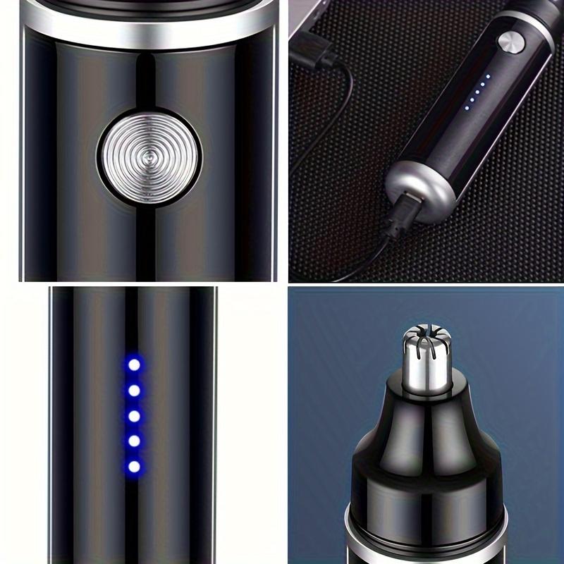 MIGUAN USB Rechargeable Electric Nose & Ear Hair Trimmer - Painless, Precise Shaving for Men & Women, Includes Lithium Battery