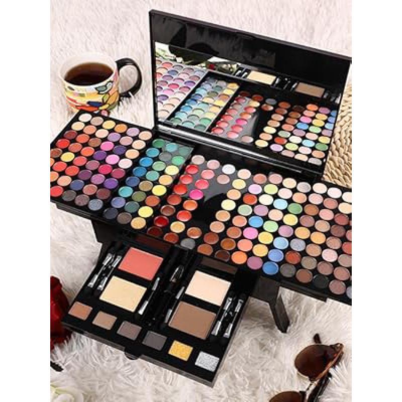 Women Makeup Sets Full Kits - 190 Colors Cosmetic Make Up Gifts Combination with Eyeshadow Blusher Eyebrow Face Concealer Powder Eyeliner Pencil Lip Colors All-in-One Makeup Palette Kit (SET B)