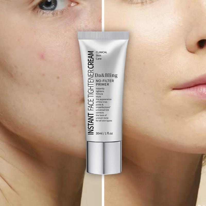 Instant skin firmer makeup primer for face, DA & bling no-filter primer, instant skin tightener, blurring face primer, Flawless Cosmetic