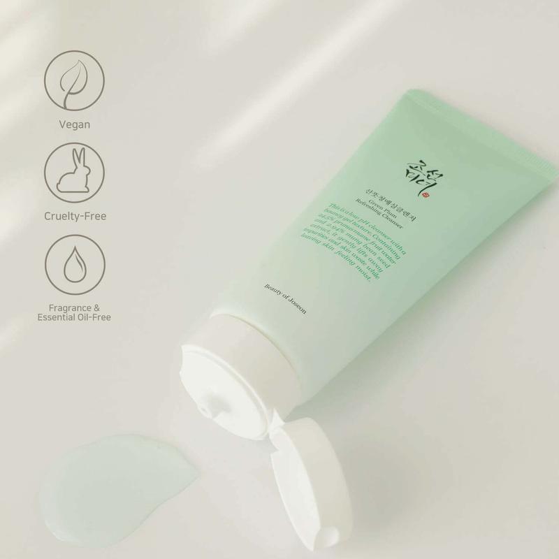 Beauty of Joseon Green Plum Cleanser - 100ml Facial Cleanser for Skin Care - Skincare Gel Korean