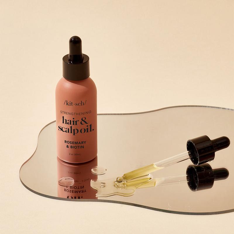 Rosemary Scalp & Hair Strengthening Oil With Biotin from KITSCH Haircare Lavender