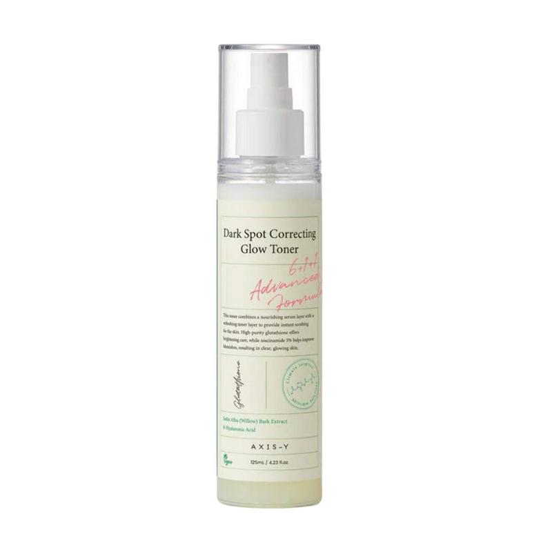 AXIS-Y  Dark Spot Correcting Glow Toner 125 ml 4.23 fl oz | Spray Facial Toner Serum Skincare