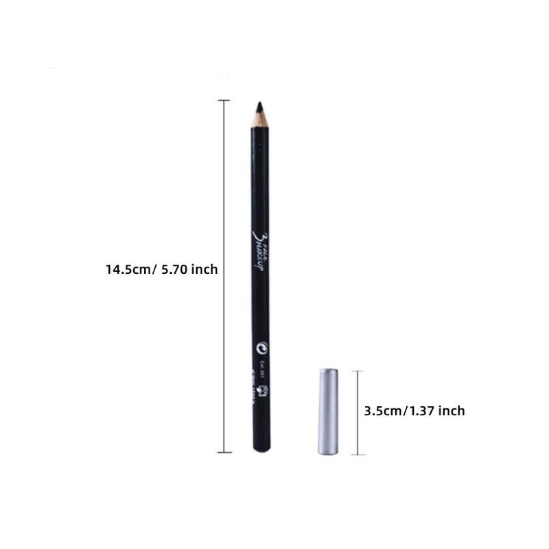 Eyeliner Pen for Music Festival Makeup, 1 3pcs Long Lasting Eyeliner Pencil, Quick Drying Eyeliner Easy to Apply, Professional Daily Makeup Accessories Makeup Products