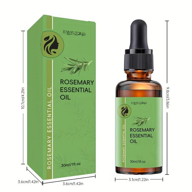 Rosemary Essential Oil & Bataana Oil Hair Care Set, 2 Counts set Hair Care Oil, Hair Care & Styling Product for Men & Women