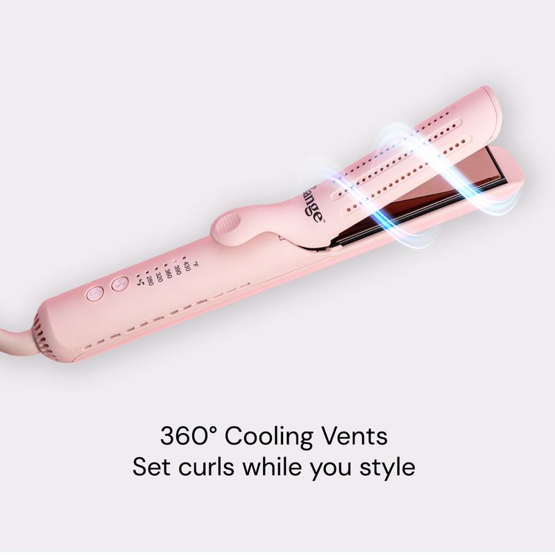 L’ange - Le Duo 360° Airflow Titanium Styler Curling Iron and Hair Straightener