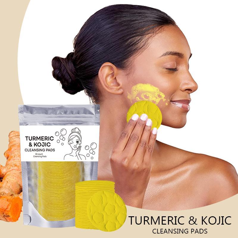 Turmeric Cleansing Exfoliating Pads FacialCleansing Skincare, cleansing, skin care,cleansing (30pcs)Turmeric Comfort Cleanser