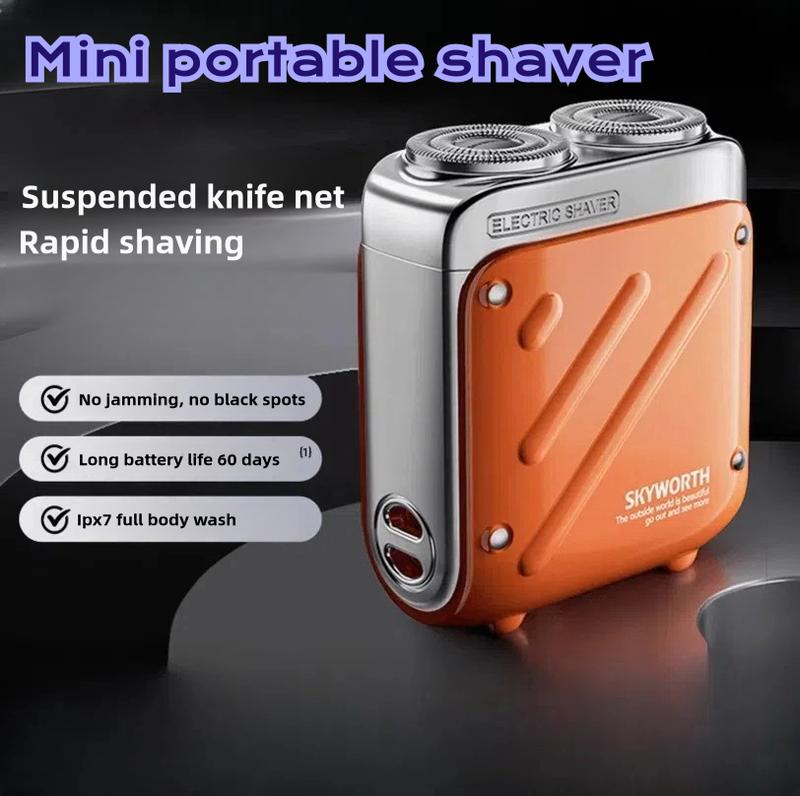 Electric shaver 2025 new mini portable men's razor genuine