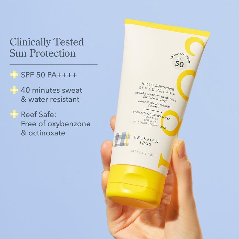 Hello Sunshine SPF 50; PA++++ Sunscreen for Face & Body