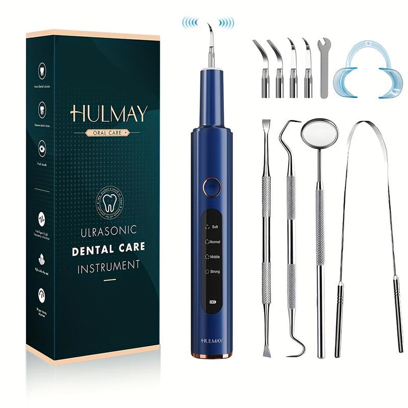 HULMAY Teeth Cleaning Kit, 4 Adjustable Modes, Oral Personal Care    Appliances Teeth cleaning Toothbrushes Gifts for family and friends