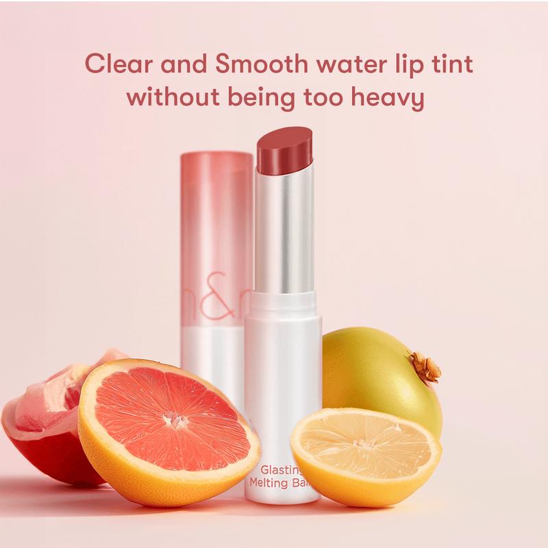 rom&nd Glasting Melting Lip Balm - Moisturizing & Shiny Lip Balm with Nourishing Lip Oil #06 Fig