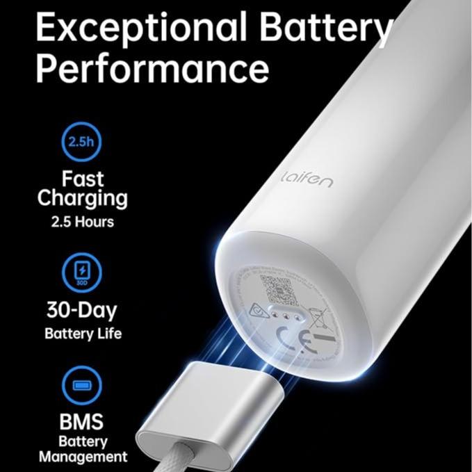 Laifen Wave Electric Toothbrush, ABS