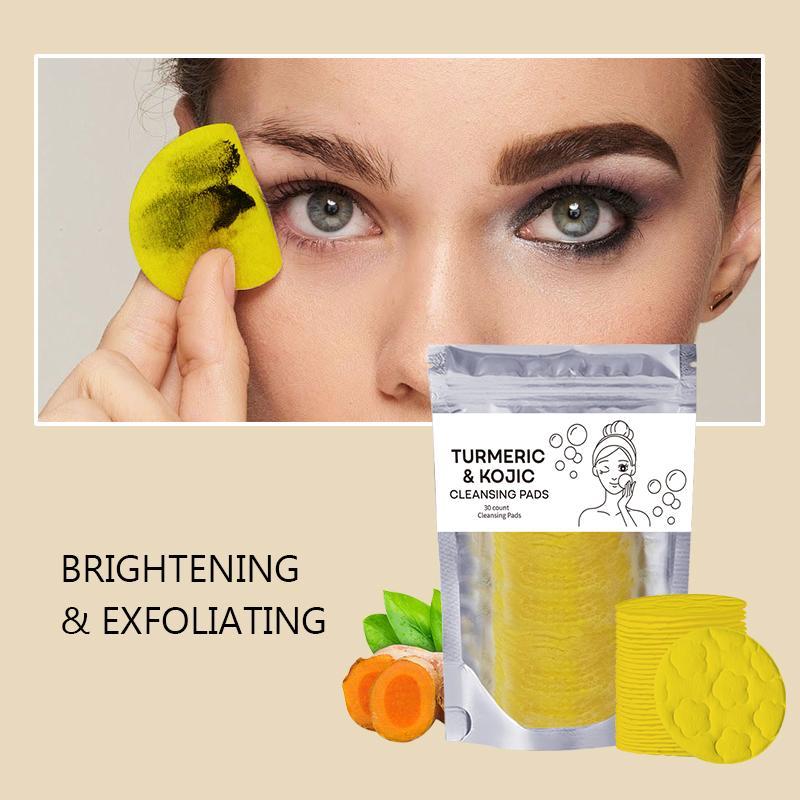 Turmeric Cleansing Exfoliating Pads FacialCleansing Skincare, cleansing, skin care,cleansing (30pcs)Turmeric Comfort Cleanser