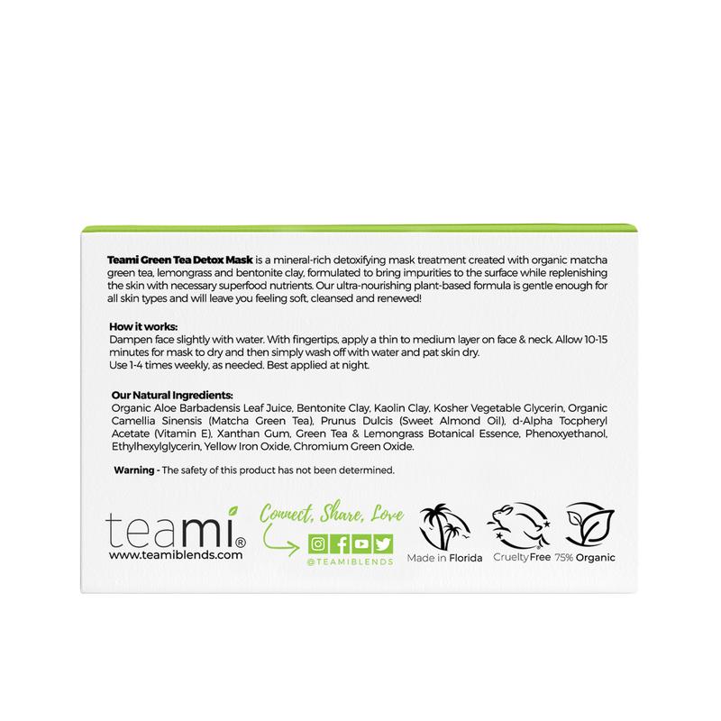 Teami Mini Green Tea Detox Mask 3.4oz