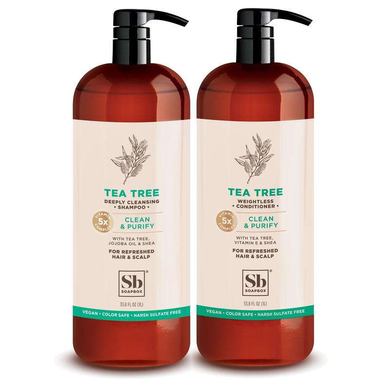 Soapbox Shampoo + Conditioner Set (1L)