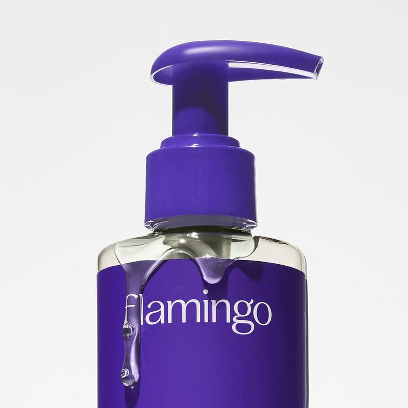 Flamingo Nourishing Shave Oil - Smooth and Silky Shaving Experience with Coconut & Amber Notes