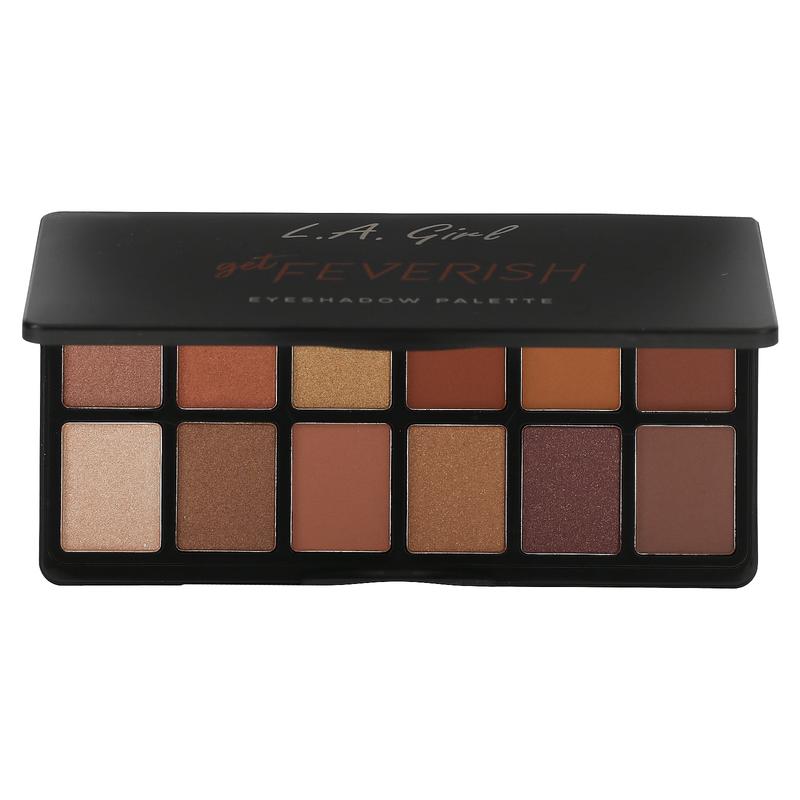 L.A. Girl Eyeshadow Palette, GES415 Get Feverish, 0.42 oz (12 g)