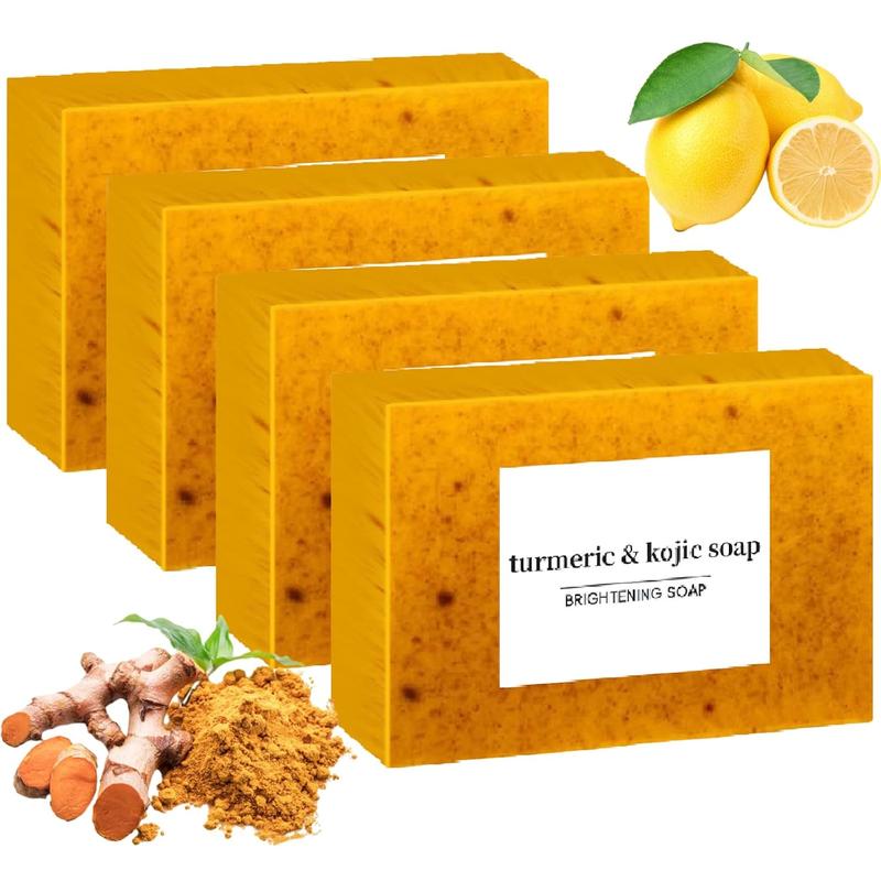 Kojic Turmeric Face Soap, Kojic Soap, Face Cleansing Soap, Turmeric Face and Body Soap, Kojic Face and Body Soap