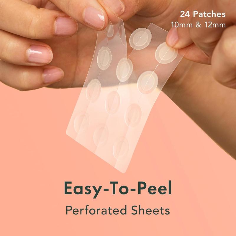 Rael Pimple Patches, Miracle Invisible Spot Cover - Hydrocolloid Acne Pimple Patches for Face, Blemishes and Zits Absorbing Patch, Breakouts Treatment Skin Care, Facial Stickers, 2 Sizes (24 Count) Rael