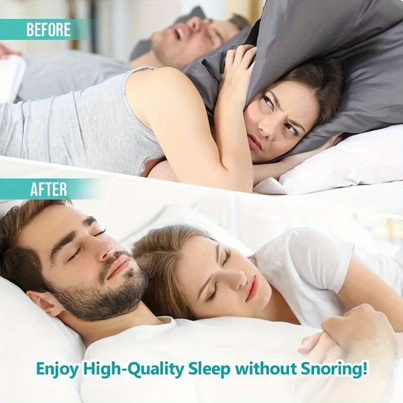 4 PCS Anti-Snore Silicone Magnetic Nose Clips: Comfortable Nasal Opening Aid for Quiet Nights - Safe & Easy-to-Clean