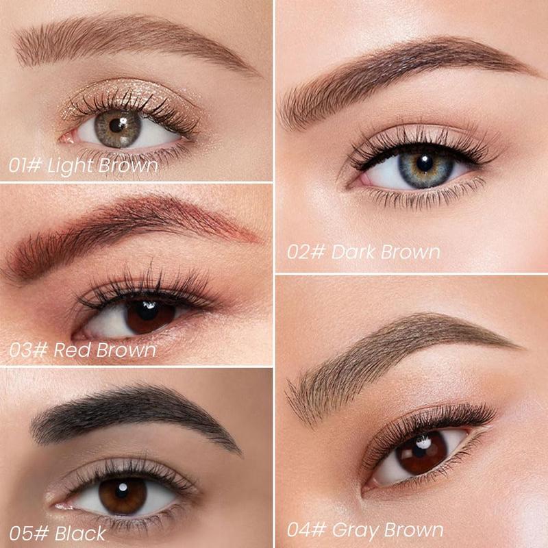 Eyebrow Pencil Eyebrow Microblading Pen - Eyebrow Pen Micro 4 Point Brow Pen Lift & Snatch Eyebrow Eye Makeup Long-Lasting Waterproof & Smudge-proof Natural Eyebrow Hair