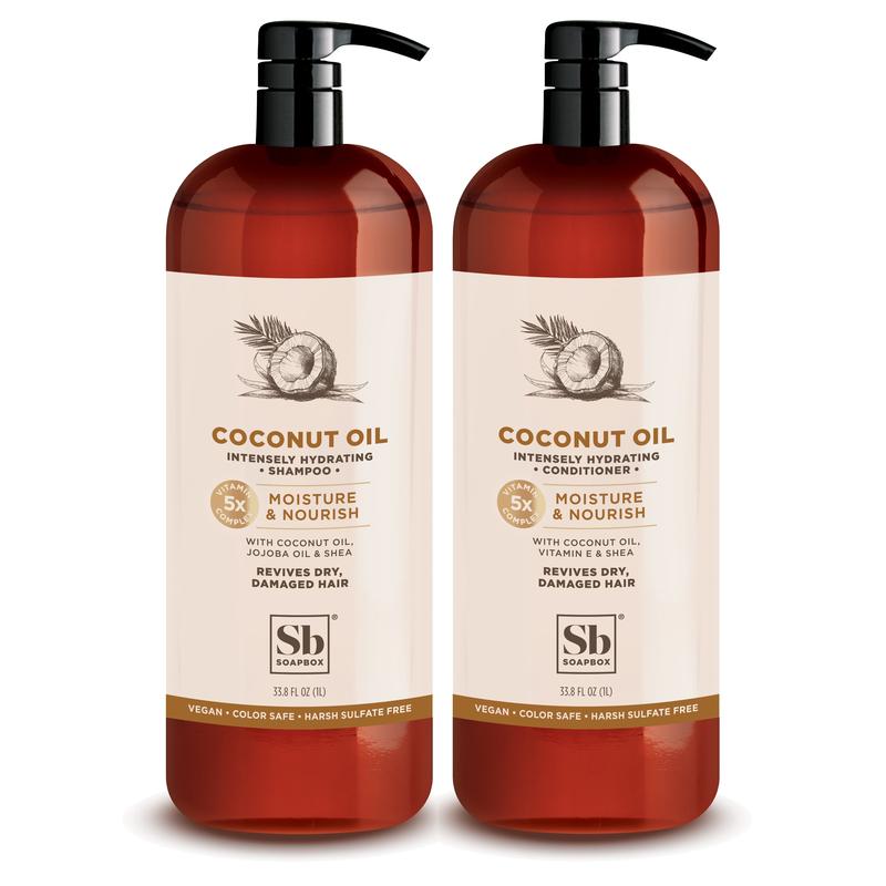 Soapbox Shampoo + Conditioner Set (1L)