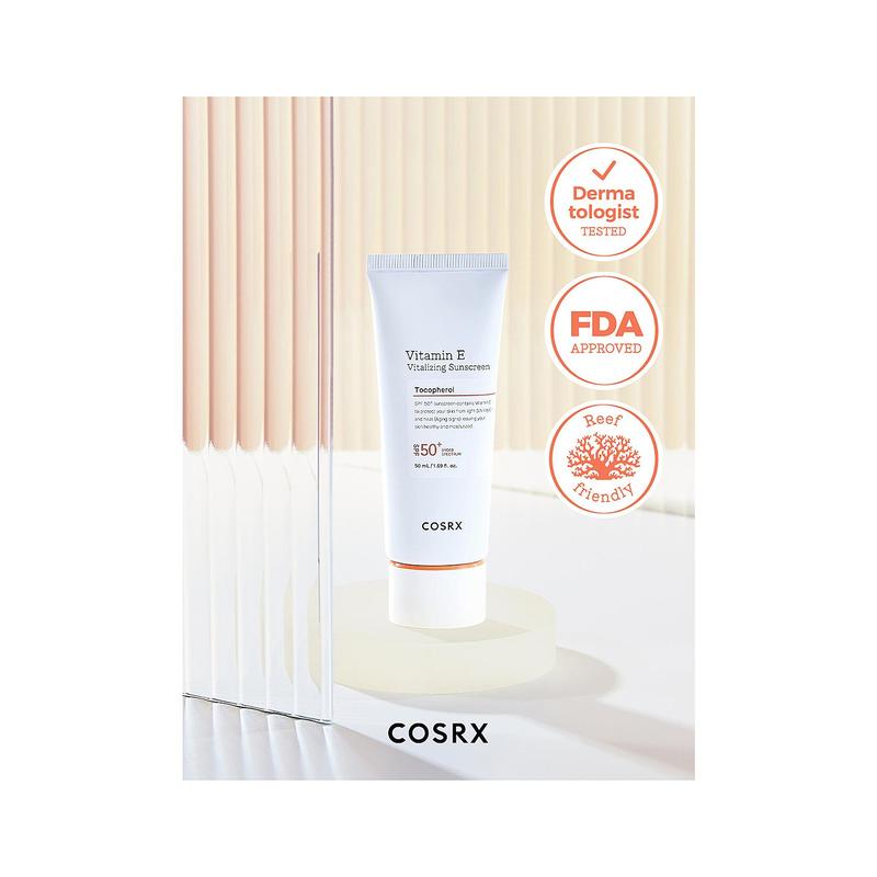 COSRX Vitamin E Vitalizing Sunscreen SPF 50+