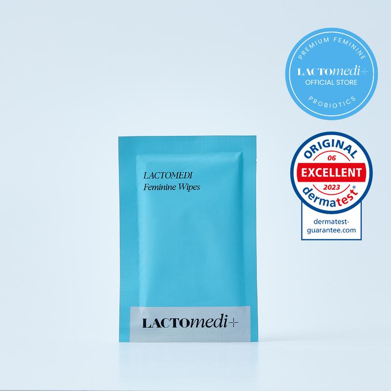 [LACTOMEDI OFFICIAL] LACTOMEDI Feminine Flushable Wipes for Intimate area 1Box x 15pcs Feminine Hygiene