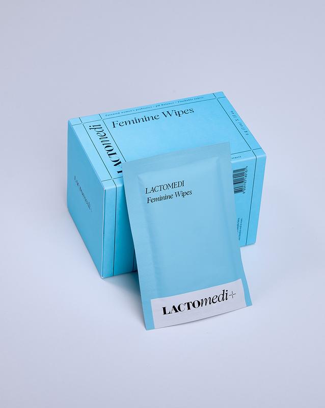 [LACTOMEDI OFFICIAL] LACTOMEDI Feminine Flushable Wipes for Intimate area 1Box x 15pcs Feminine Hygiene