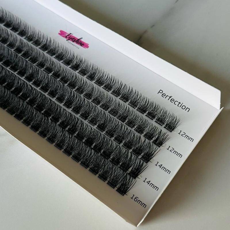 Eyeshine Perfection (black 12-16mm) No Band Lash Clusters Only - glue sold separately