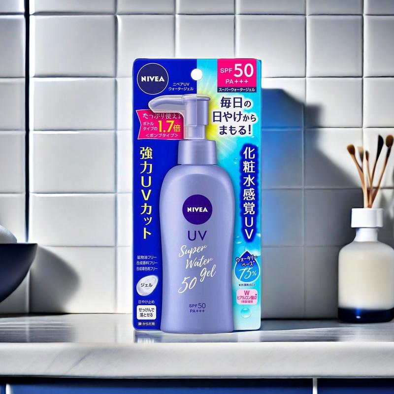 Kao NIVEA Sun Protect Water Gel Super SPF50 PA+++, 75%, 80g Squeeze bottle, for all skin types Facial Skincare Sunscreen Comfort Skin Repair