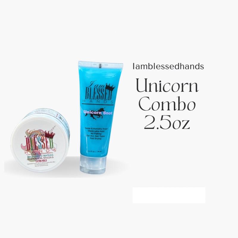 Iamblessedhands Unicorn combo (hair styling gel combo)