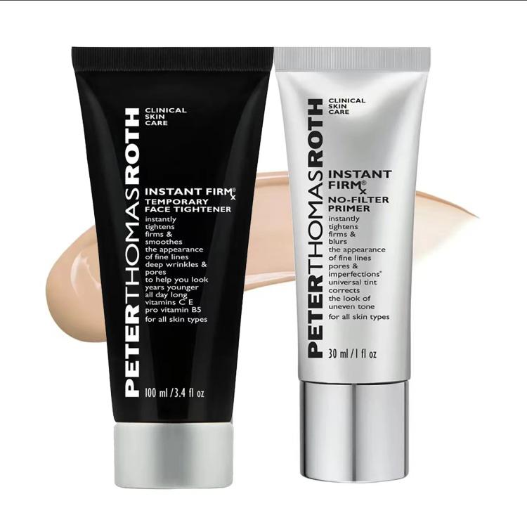 Peter Thomsa Roth linstant FIRMXNO two-piece set，Moisturizing Firming Primer and Temporary face Tightener two-piece set,Facial Skin Cream for all skin types.