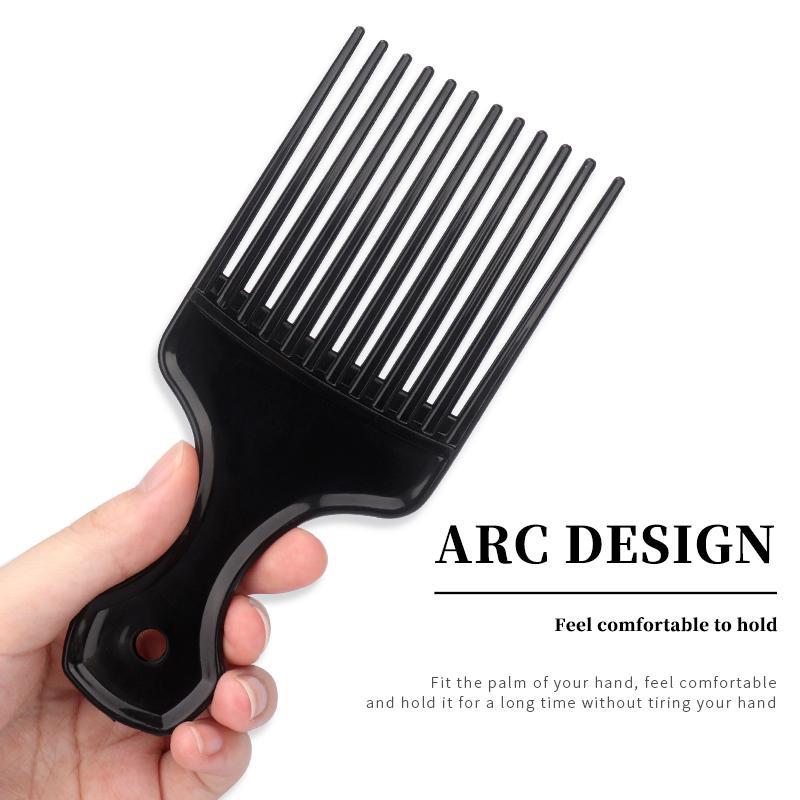 Anti-static Hair Comb, Natural Curly Hair Comb, Lightweight Heatless Professional Styling Tools For Men & Women, Christmas Gift