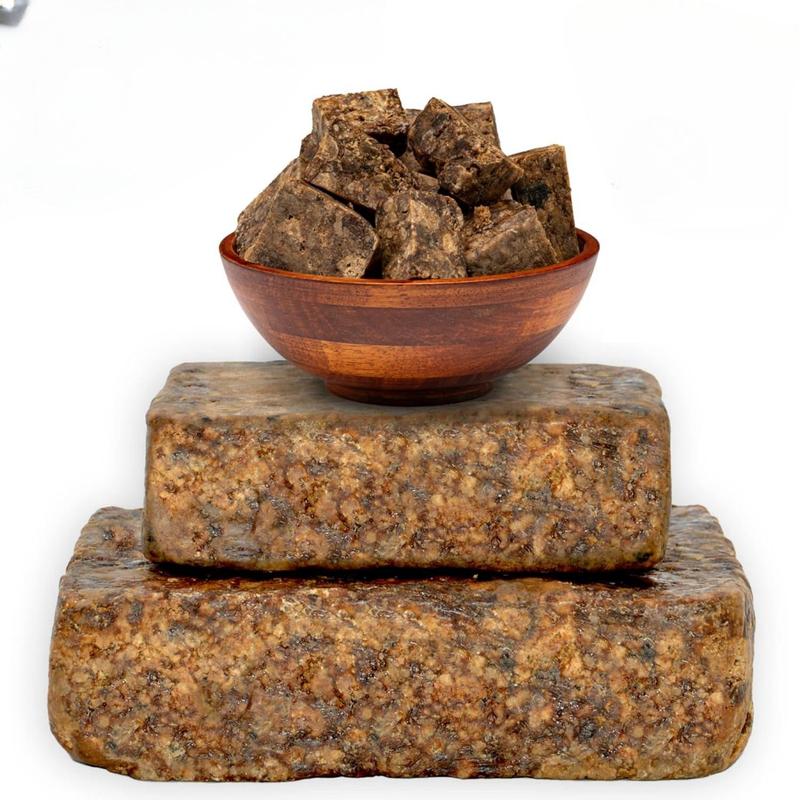 AMOCOCO Handmade African Black Soap - Natural Soap with Shea Butter and Aloe Vera, Body Cleaning  Face Cleaning Bath Soap Body Care Cleanser