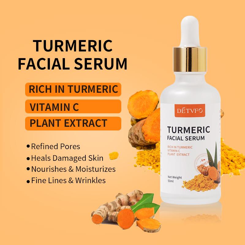 Turmeric skin care set (five pieces).