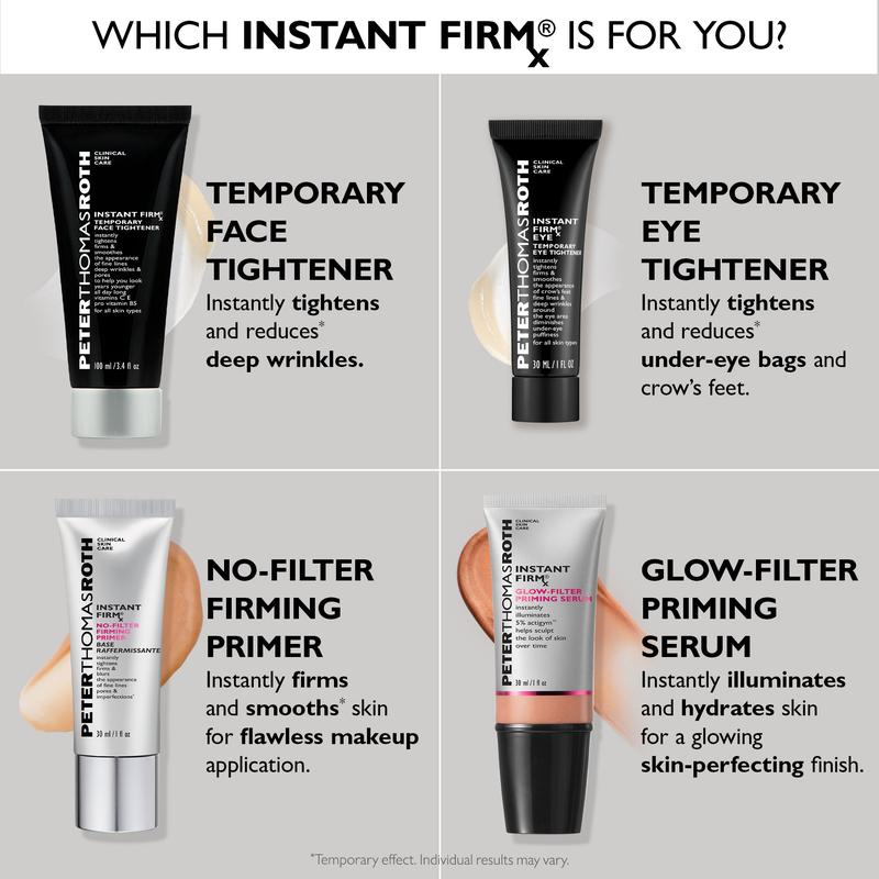 Peter Thomas Roth Instant FIRMx Temporary Face Tightener, Tighten Firm and Smooth Facial Area, Minimize Appearance of Fine Lines and Deep Wrinkles