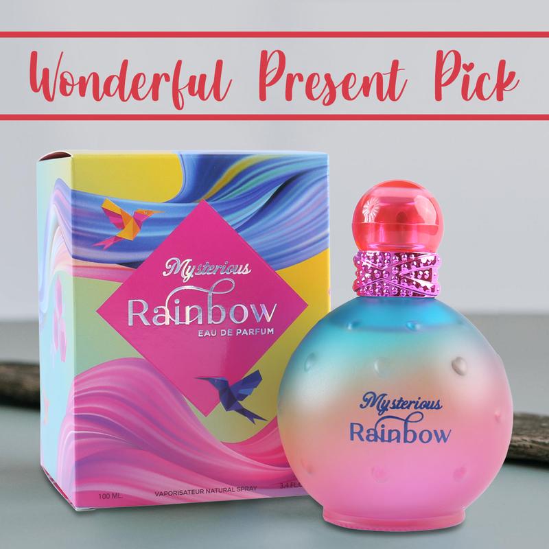 Mysterious Rainbow Eau De Parfum Natural Spray Perfume For Women 100ml 3.4fl.oz. - Long-lasting Fragrance