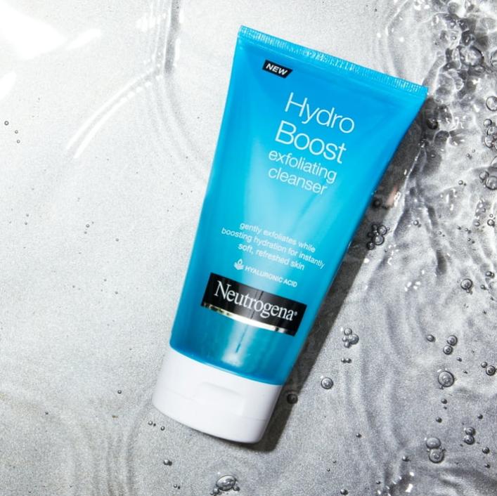 Neutrogena Hydro Boost Gentle Exfoliating Face Scrub, Facial Cleanser, 5 oz Exfoliante facial